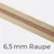 Reißverschluss Meterware Metallisiert Kupfer 6,5mm Beige D371