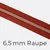 Reißverschluss Meterware Metallisiert Kupfer 6,5mm Rost D45