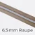 Reißverschluss Meterware Metallisiert Silber 6,5mm Taupe D894