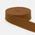 Gurtband Baumwollmix Soft 25mm Goldbraun D857