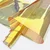 Holo Vinyl 30x135cm Gold
