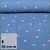 Babycord Bestickt Blüten Jeansblau