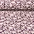 Bambus Viskosejersey Blumen Aubergine