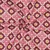 Baumwoll-Canvas Digitaldruck Blüten Punkte Bordeaux