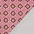 Baumwoll-Canvas Digitaldruck Blüten Punkte Bordeaux