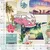 Baumwoll-Canvas Digitaldruck Premium VW Bulli Patches Multicolor
