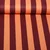 Baumwoll-Canvas Digitaldruck Streifen Orange Bordeaux
