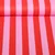 Baumwoll-Canvas Digitaldruck Streifen Rot Rosa