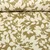 Baumwoll Canvas Leinenlook Blätterzweige Khaki