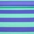 Baumwoll Canvas Streifen Mint Kobalt
