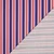 Baumwoll-Canvas Streifen Rosa Blau