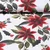Baumwoll-Canvas Weihnachtssterne Weiß Multicolor