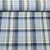 Baumwoll Flanell Kariert Blau