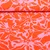 Baumwoll Musselin Double Gauze Blumen Abstrakt Orange