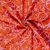 Baumwoll Musselin Double Gauze Blumen Abstrakt Orange