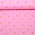 Baumwoll-Musselin Double Gauze Herzen Orange Bestickt Rosa
