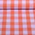 Baumwoll-Webware Karos Lavendel Orange 