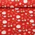 Baumwoll-Webware Nikolaus Rot