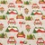 Baumwoll-Webware Santa On Tour Grau