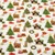 Baumwoll-Webware Weihnachtsmotive Weiß