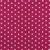 Baumwolle Popeline Sterne Pink Weiß