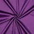 Baumwolle Satin  "Ida" Uni Dunkelviolett