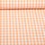 Baumwolle Webware Karo Orange