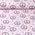 Baumwolljersey Peace Rosa