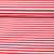 Baumwolljersey Streifen 10mm Rot Weiß