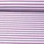 Baumwolljersey Streifen Weiß Mauve