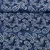 Baumwollvoile Batik Abstrakt Navy