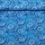 Baumwollvoile Batik Blumen Blau