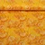 Baumwollvoile Batik Blumen Gelb