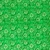 Baumwollvoile Batik Blumen Grün