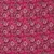 Baumwollvoile Batik Blumen Pink