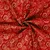 Baumwollvoile Batik Blumen Rot