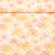 Baumwollvoile Dobby Blumen Ecru Orange