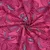 Beschichtete Baumwolle Blätter Fuchsia