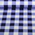 Beschichtete Baumwolle - Karo Blau