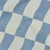 Beschichtete Baumwolle Karos Ecru Blau