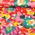 Beschichtete Baumwolle Retroblumen Multicolor