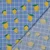 Beschichtete Baumwolle Zitronen Blau