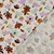 Bio Baumwoll-Popeline Jennifer Bouron Blumen Natural Flieder