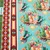 Bio Canvas Hamburger Liebe Western Fairy Tales Cowgirls Türkis