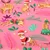 Bio-Canvas Hamburger Liebe "Wild XMAS 2025 Leo" Rosa