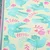 Bio Canvas "Southern Ease" Wild Chorus Beige Türkis