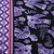 Bio Canvas "Southern Ease" Wild Chorus Schwarz Lila