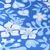 Bio Jersey Digitaldruck Al Lago Fiori Blau