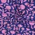 Bio Jersey Jennifer Bouron Blumen Abstrakt Blau