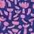 Bio Jersey Jennifer Bouron Blumen Abstrakt Blau